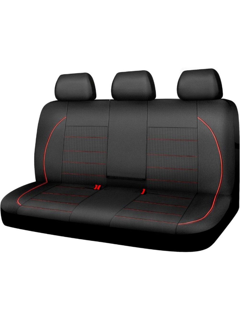 Waterproof Leather Back Seat Cover, Universal Fit for Cars, SUVs & Trucks